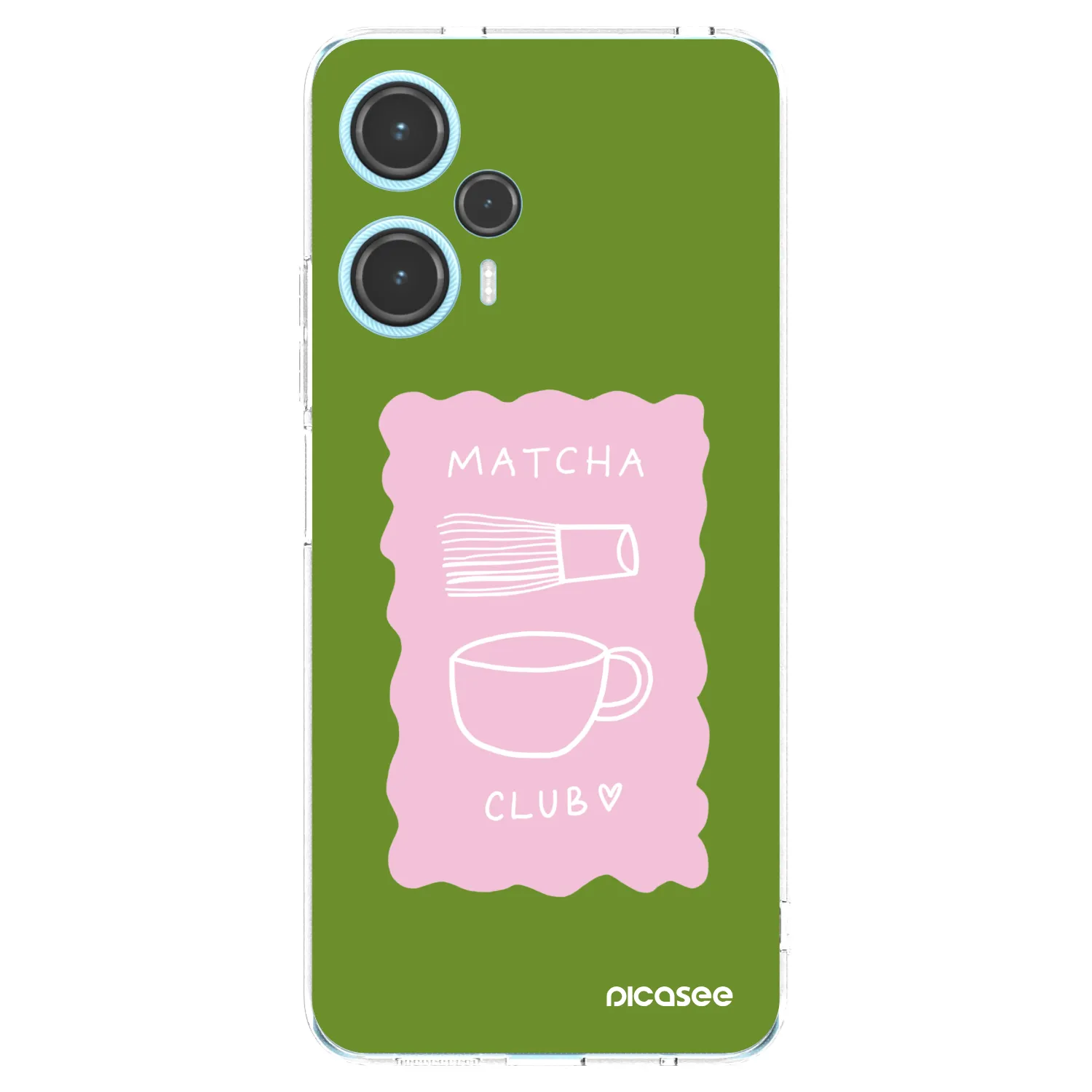Picasee silikonski prozorni ovitek za Xiaomi Poco F5 - Matcha club