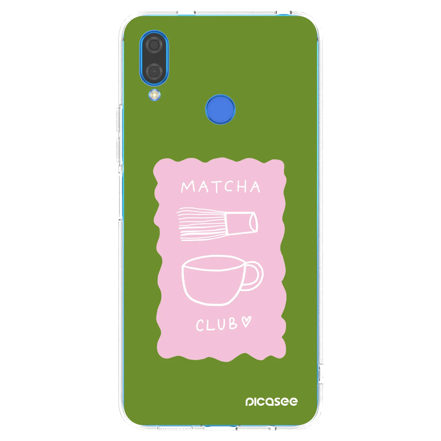 Picasee silikonski prozorni ovitek za Huawei Nova 3 - Matcha club