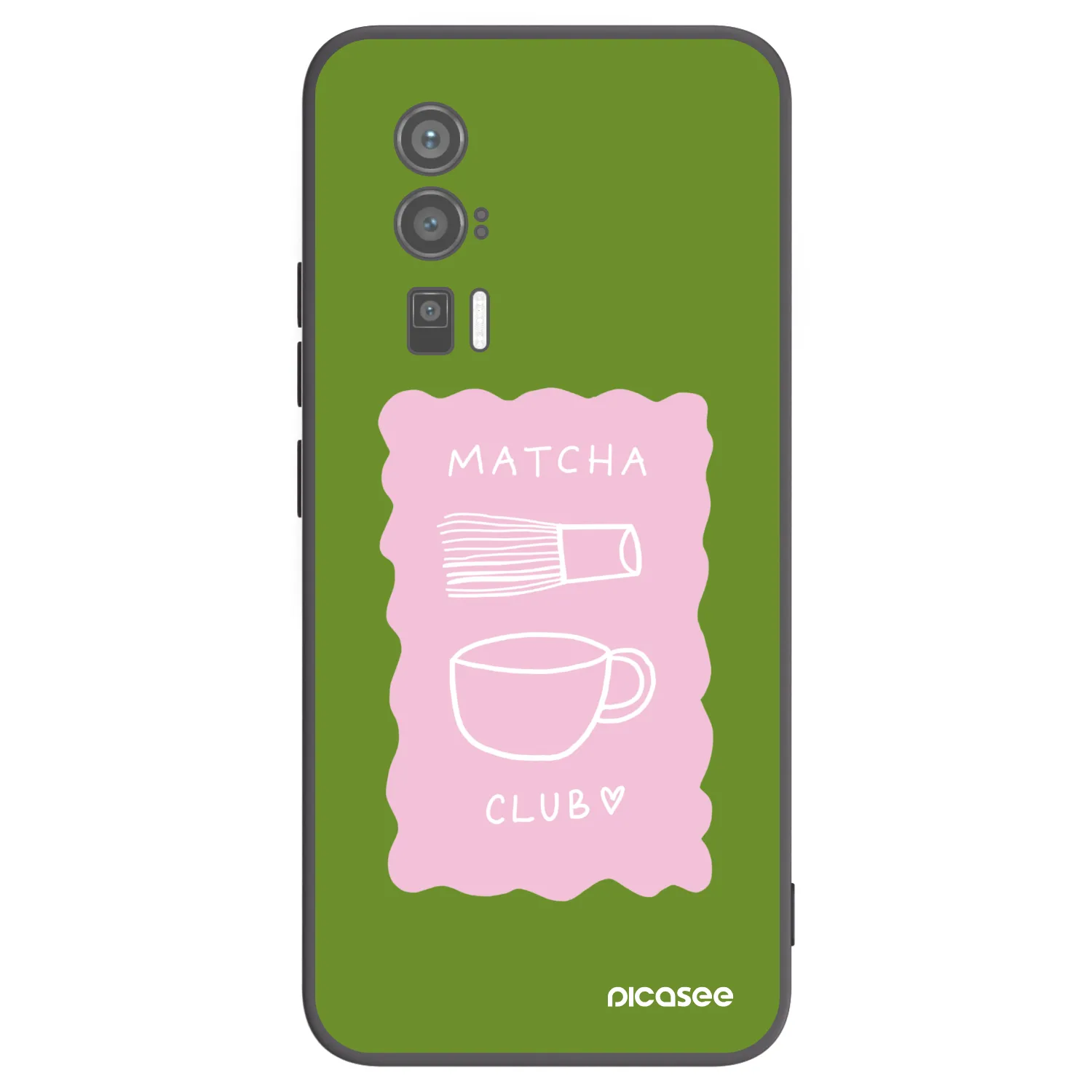 Picasee silikonski črni ovitek za Xiaomi Poco F5 Pro 5G - Matcha club
