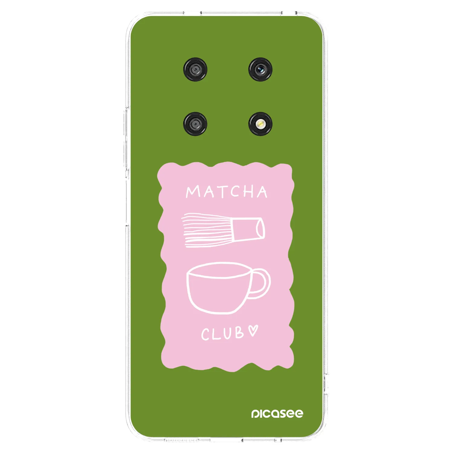 Picasee silikonski prozorni ovitek za Honor Magic4 Lite 5G - Matcha club