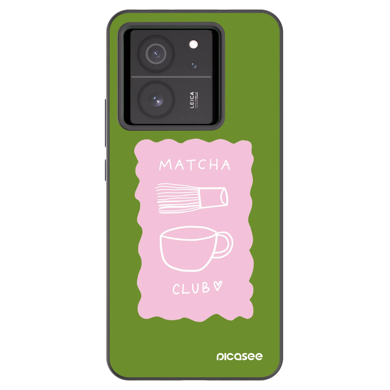 Picasee silikonski črni ovitek za Xiaomi 13T - Matcha club