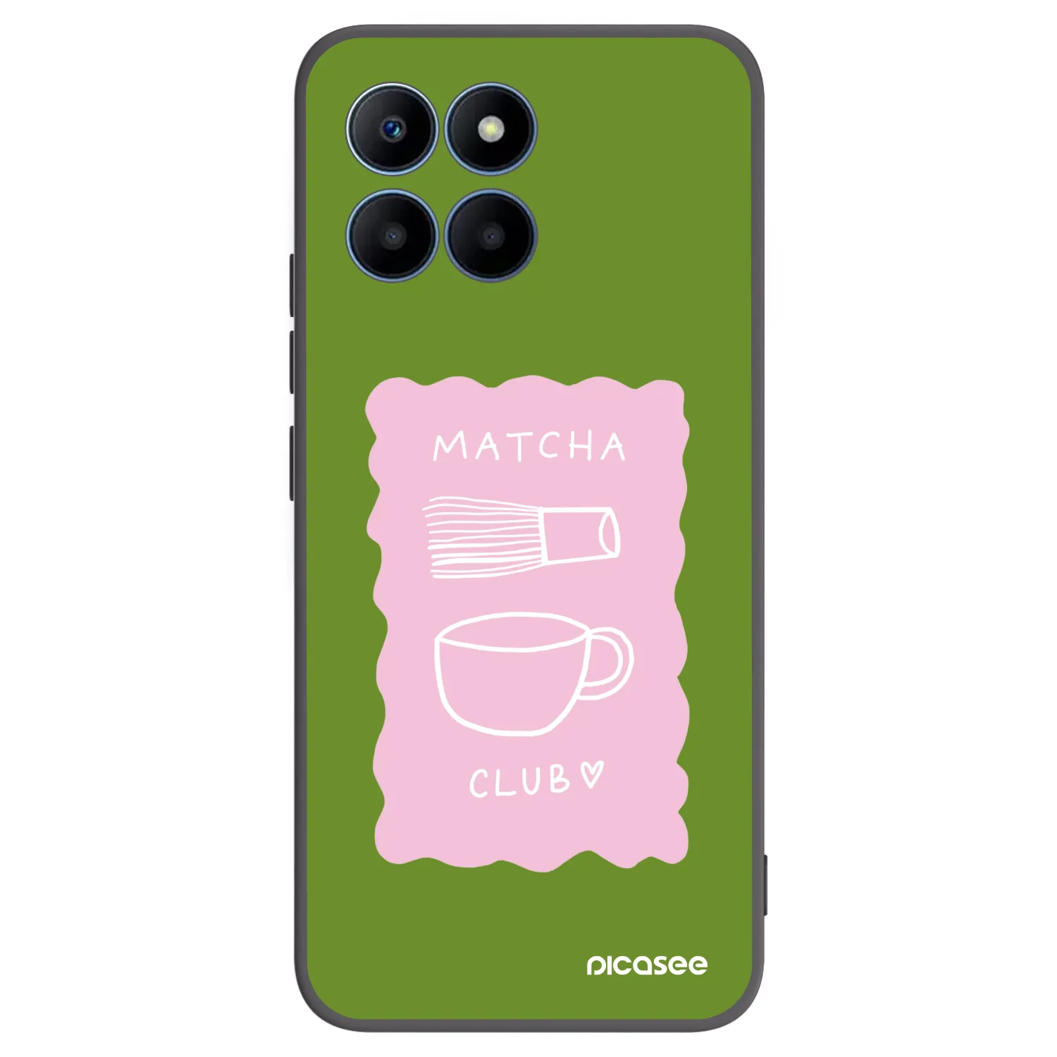 Picasee silikonski črni ovitek za Honor 70 Lite - Matcha club