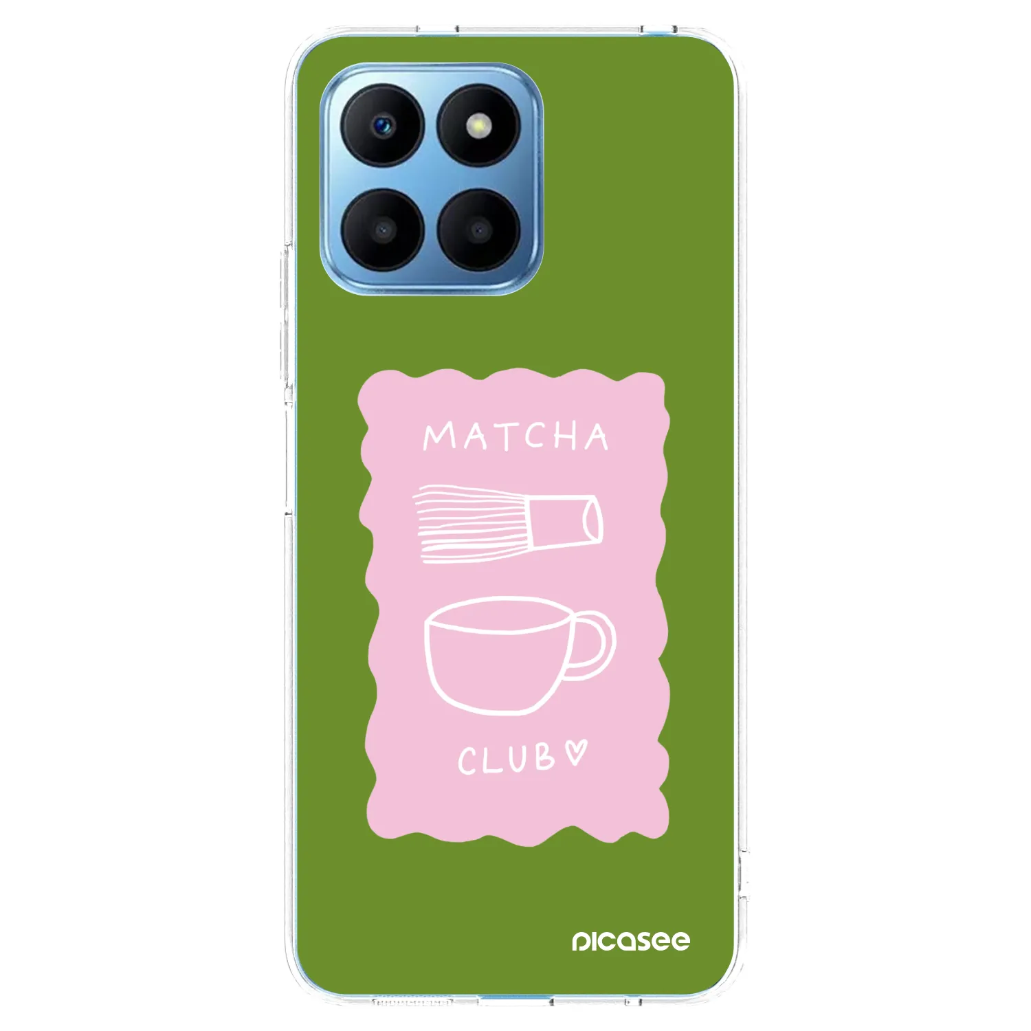 Picasee silikonski prozorni ovitek za Honor 70 Lite - Matcha club