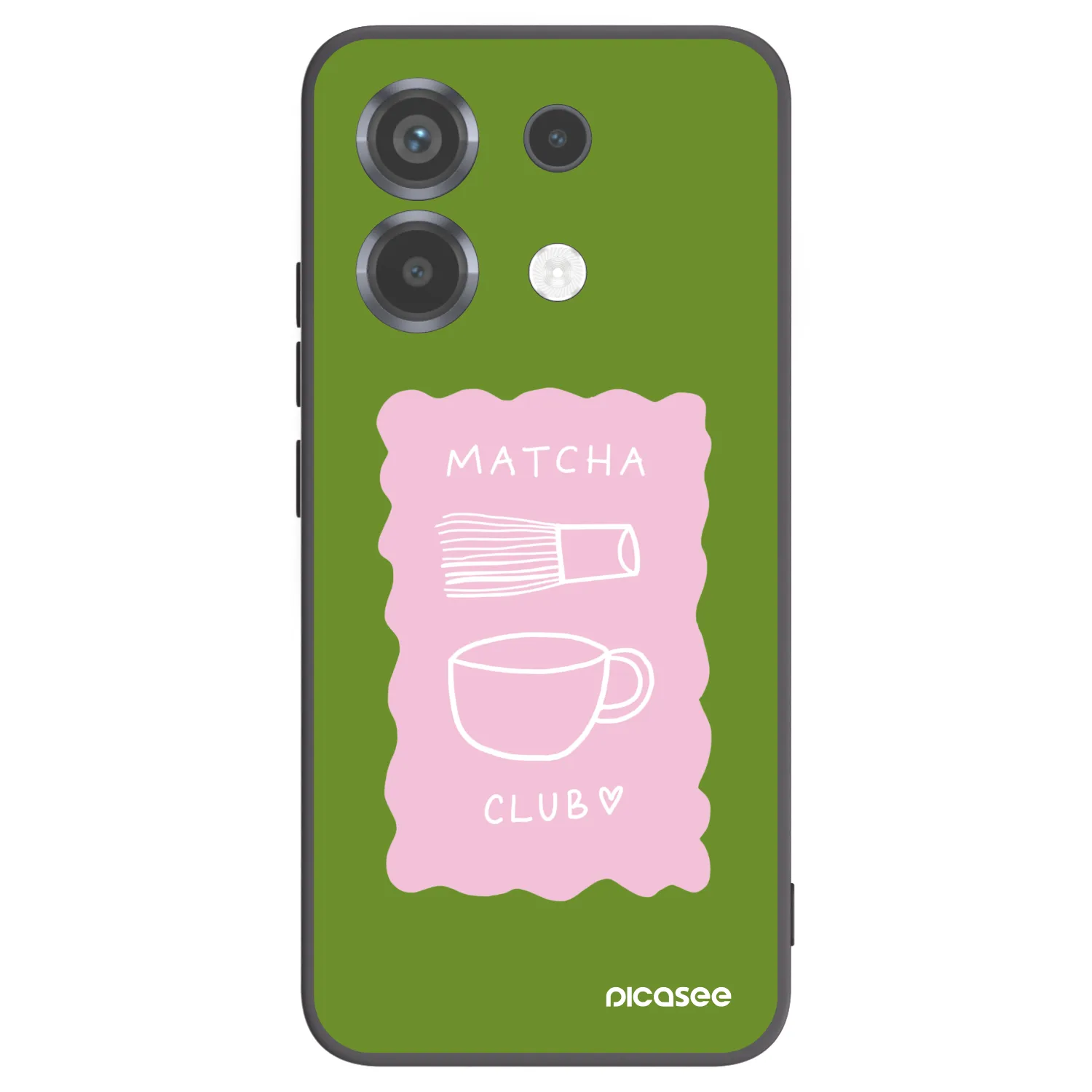 Picasee silikonski črni ovitek za Xiaomi Poco X6 - Matcha club