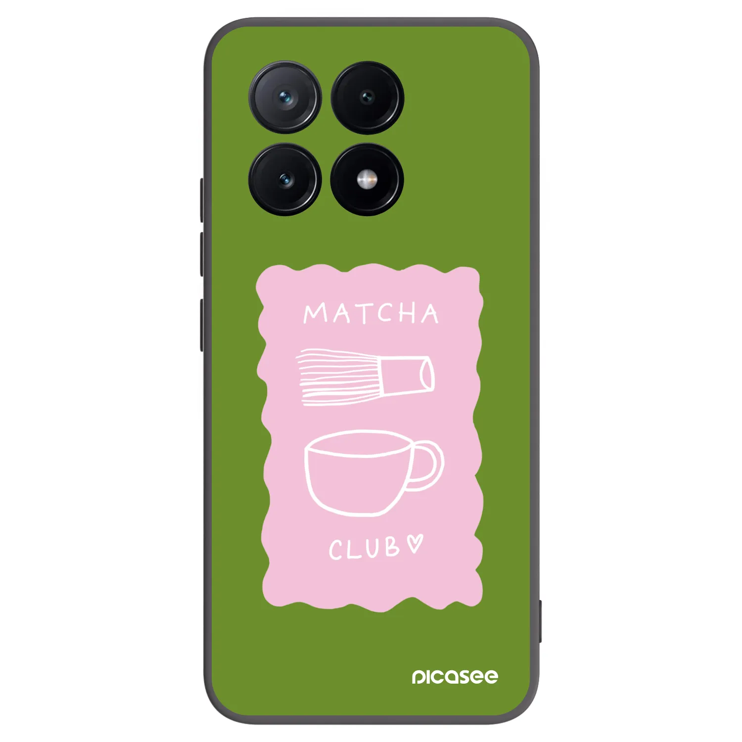 Picasee silikonski črni ovitek za Xiaomi Poco X6 Pro - Matcha club