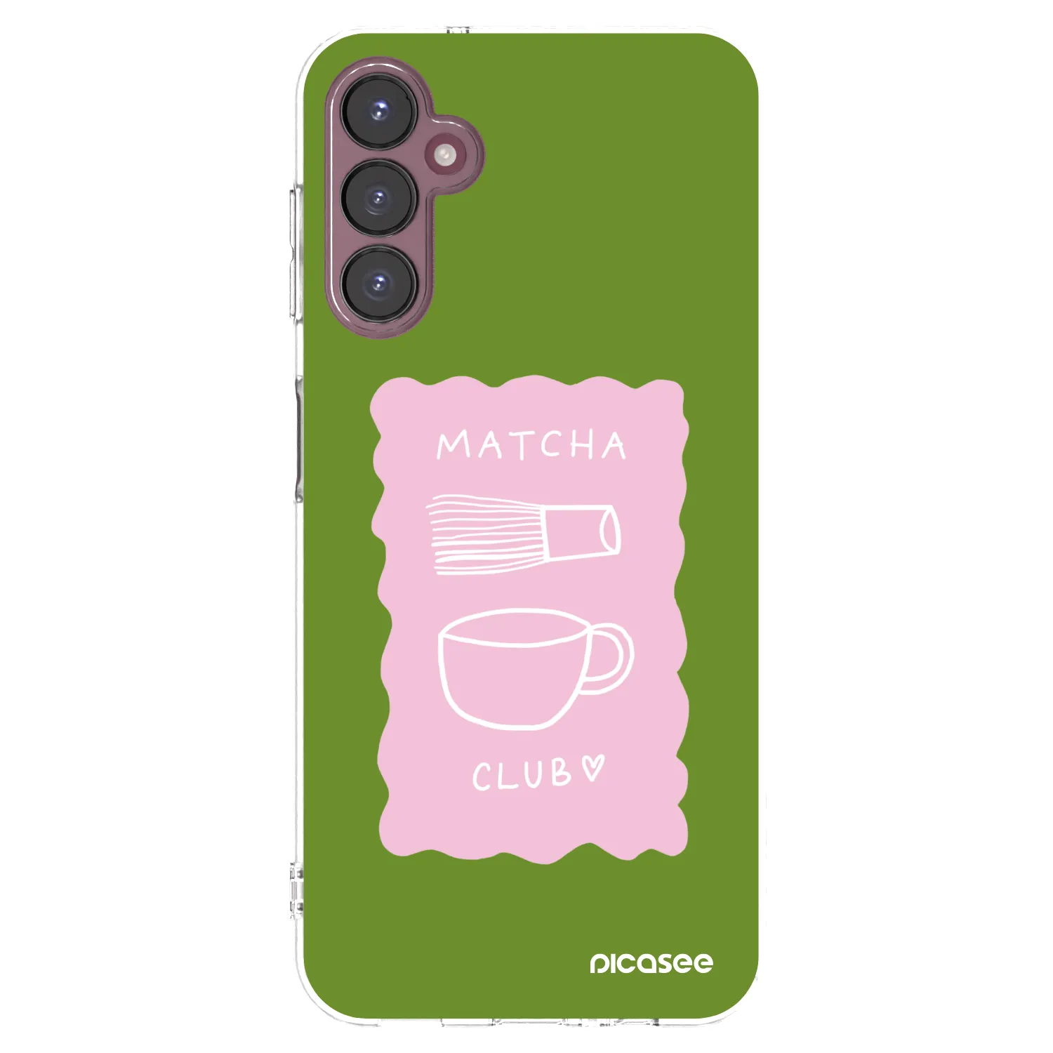 Picasee silikonski prozorni ovitek za Samsung Galaxy A05s A057G - Matcha club