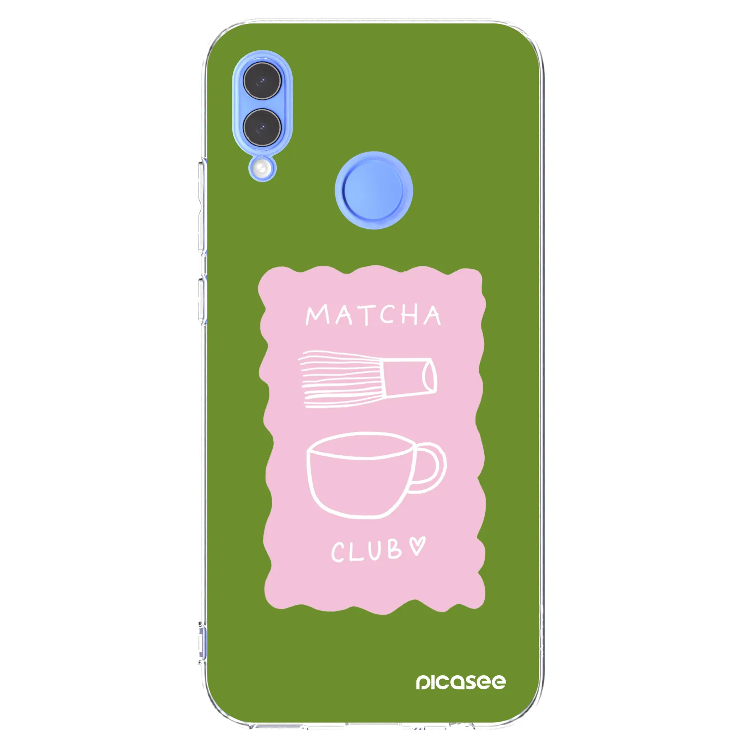 Picasee silikonski prozorni ovitek za Honor 10 Lite - Matcha club