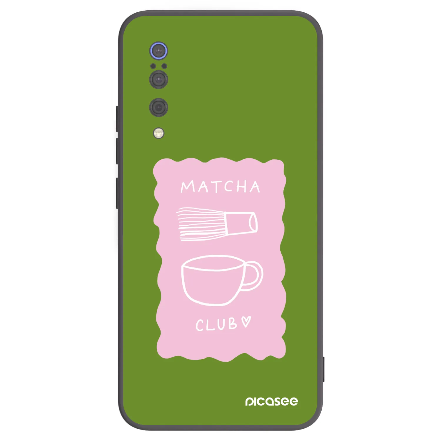 Picasee silikonski črni ovitek za Xiaomi Mi 9 - Matcha club