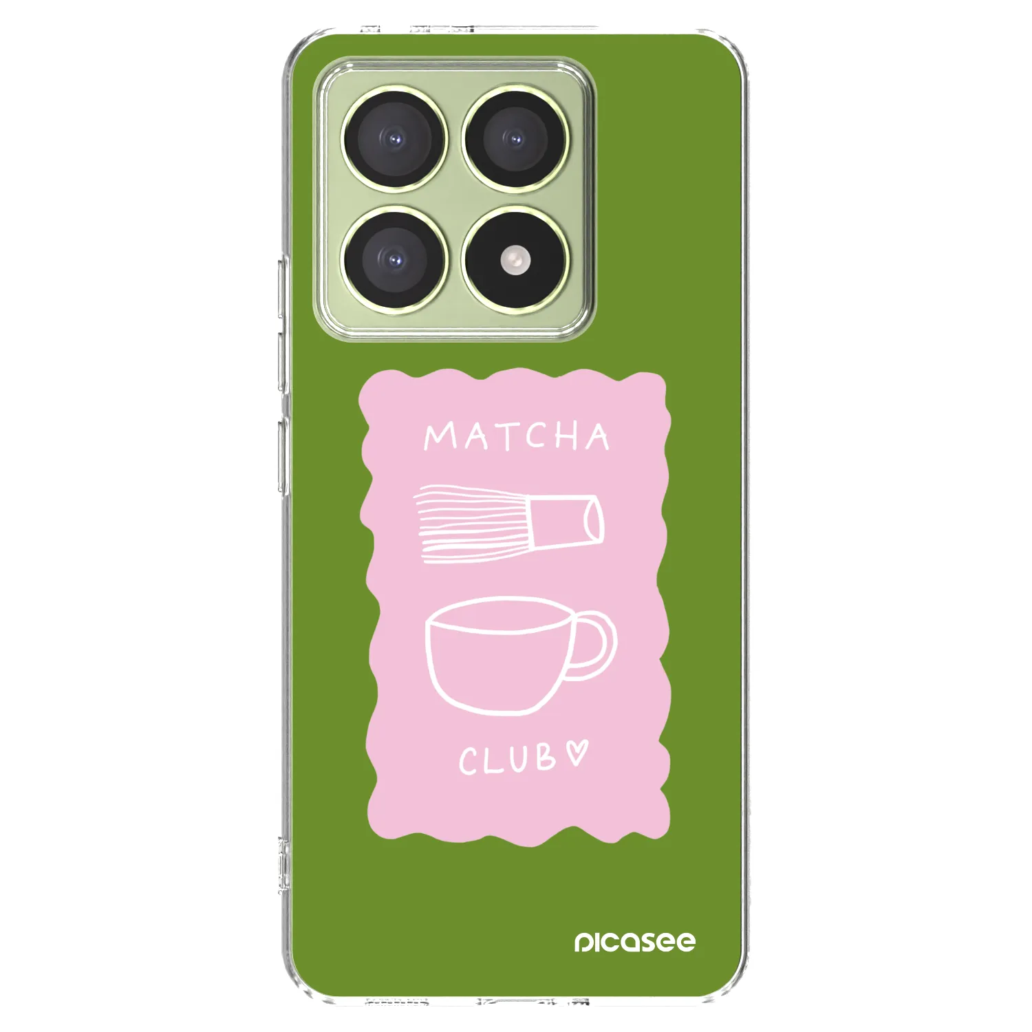 Picasee silikonski prozorni ovitek za Xiaomi 14T - Matcha club
