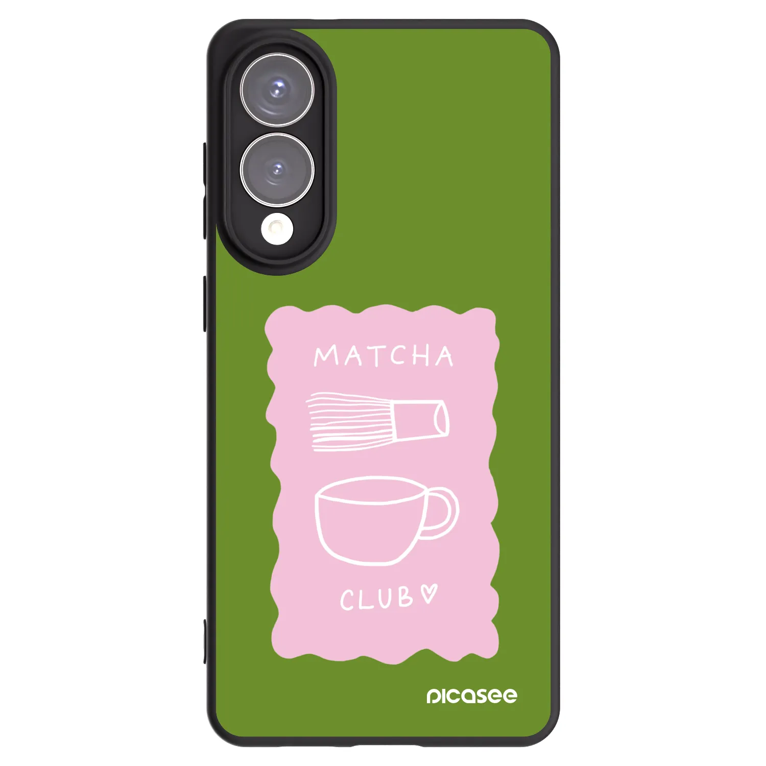 Picasee silikonski črni ovitek za Samsung Galaxy S25 Edge 5G - Matcha club
