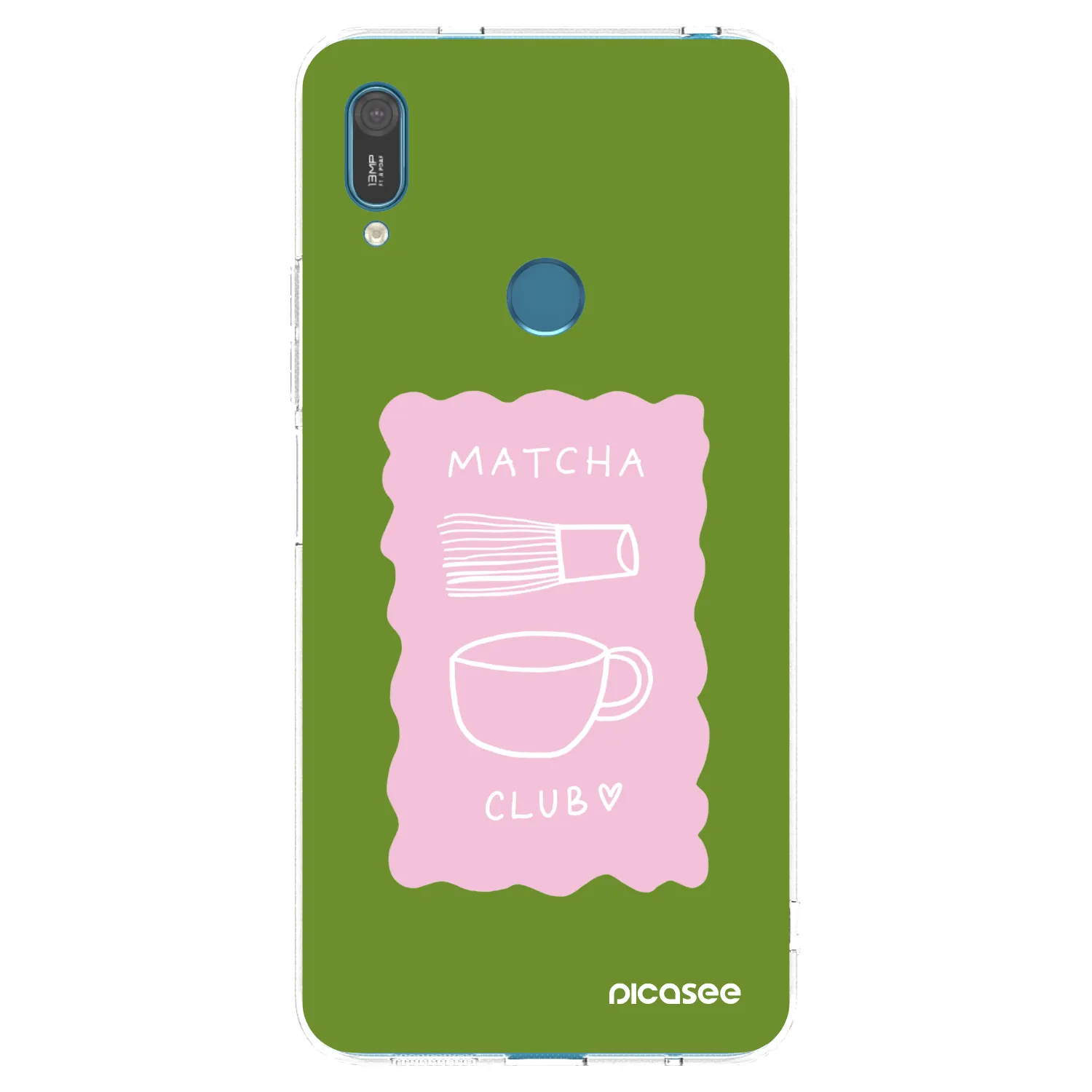 Picasee silikonski prozorni ovitek za Huawei Y7 2019 - Matcha club