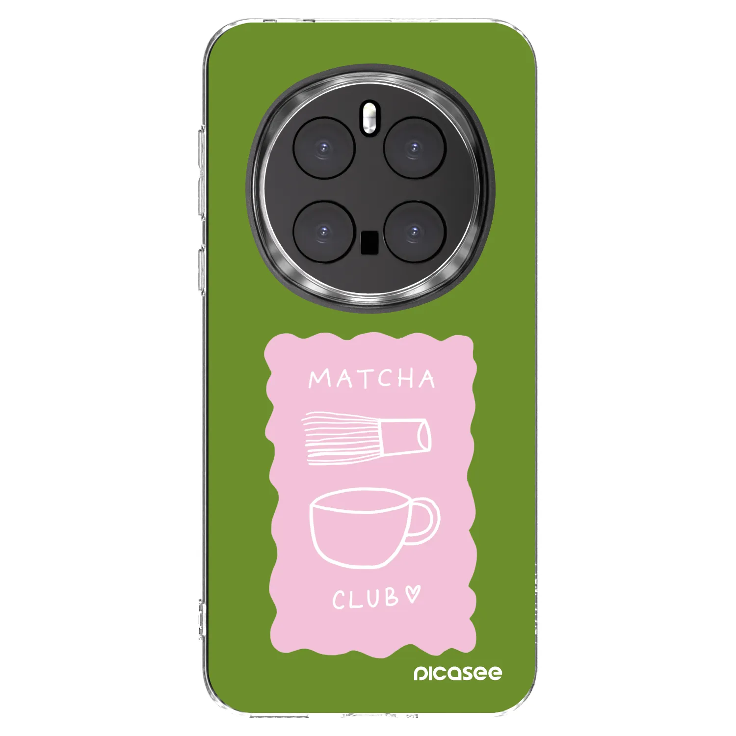 Picasee silikonski prozorni ovitek za Honor Magic7 Pro 5G - Matcha club