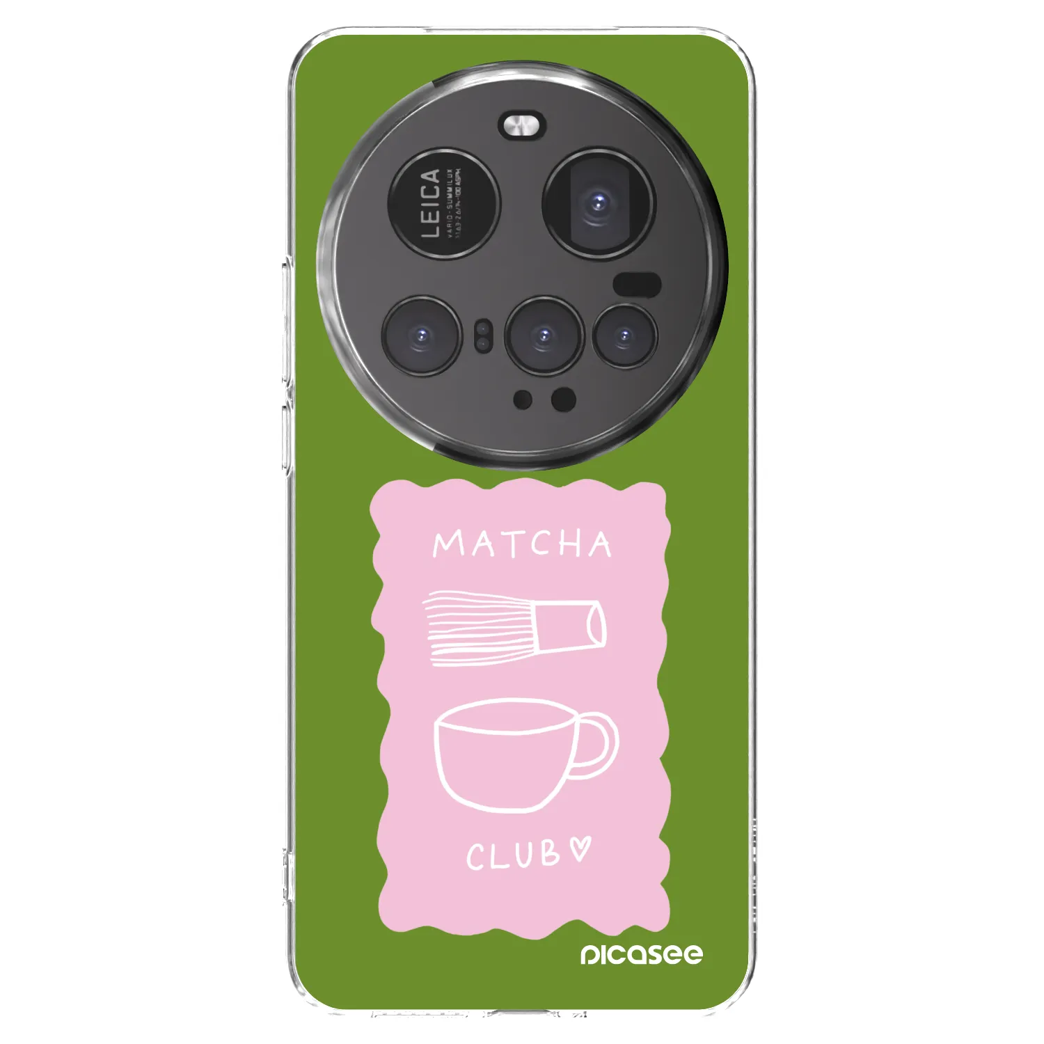 Picasee silikonski prozorni ovitek za Xiaomi 15 Ultra - Matcha club