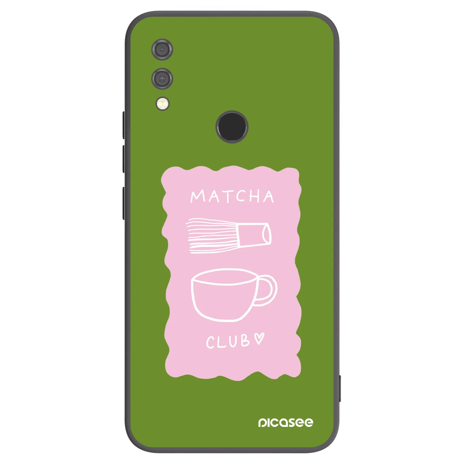 Picasee silikonski črni ovitek za Xiaomi Redmi Note 7 - Matcha club