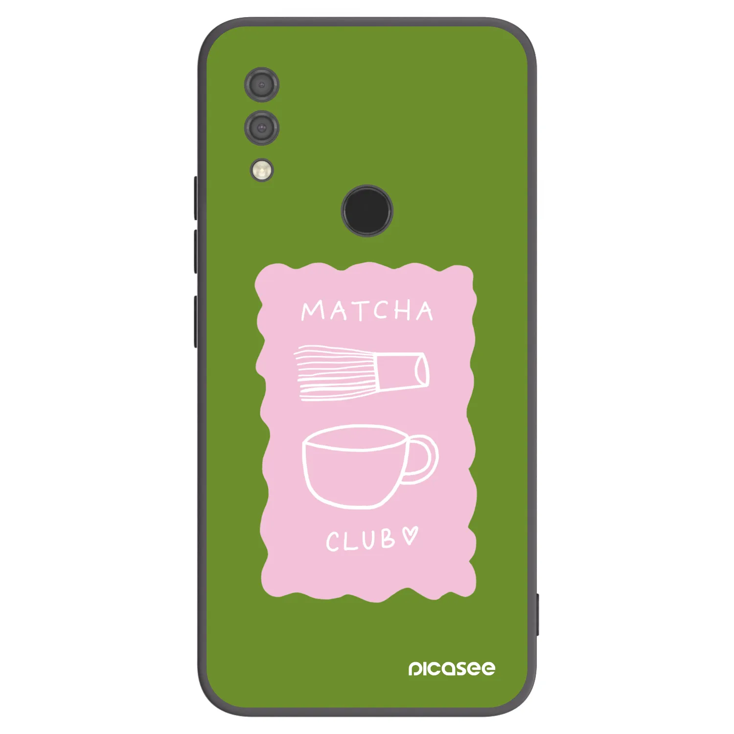 Picasee silikonski črni ovitek za Xiaomi Redmi 7 - Matcha club