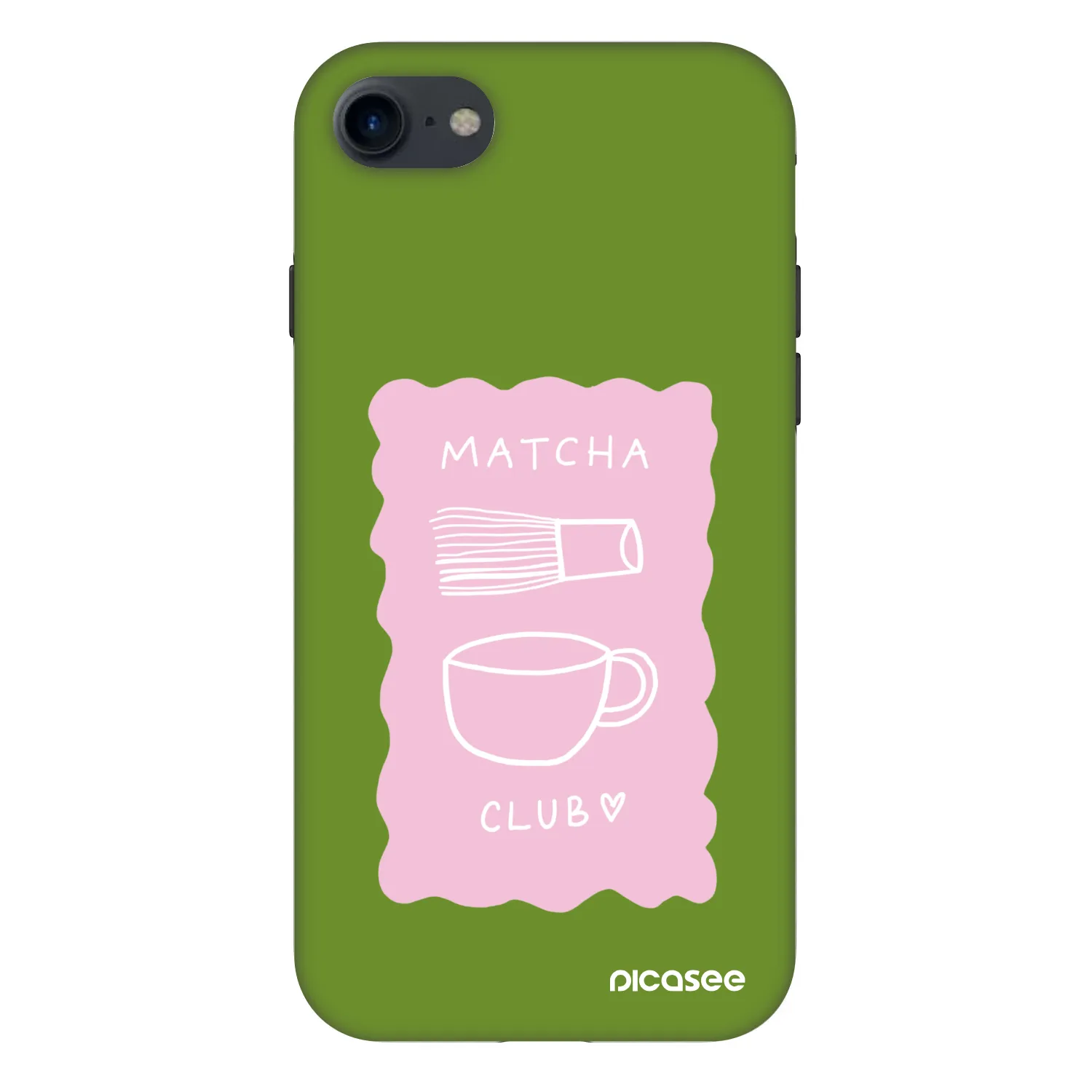 Picasee Fashion Case za Apple iPhone SE 2020 - Matcha club