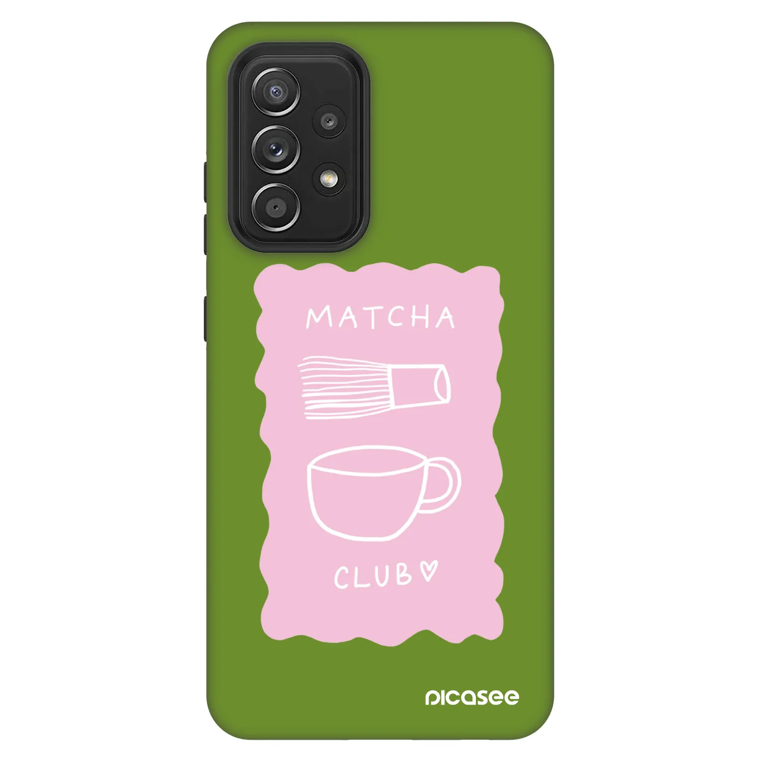 Picasee Fashion Case za Samsung Galaxy A52s 5G A528B - Matcha club