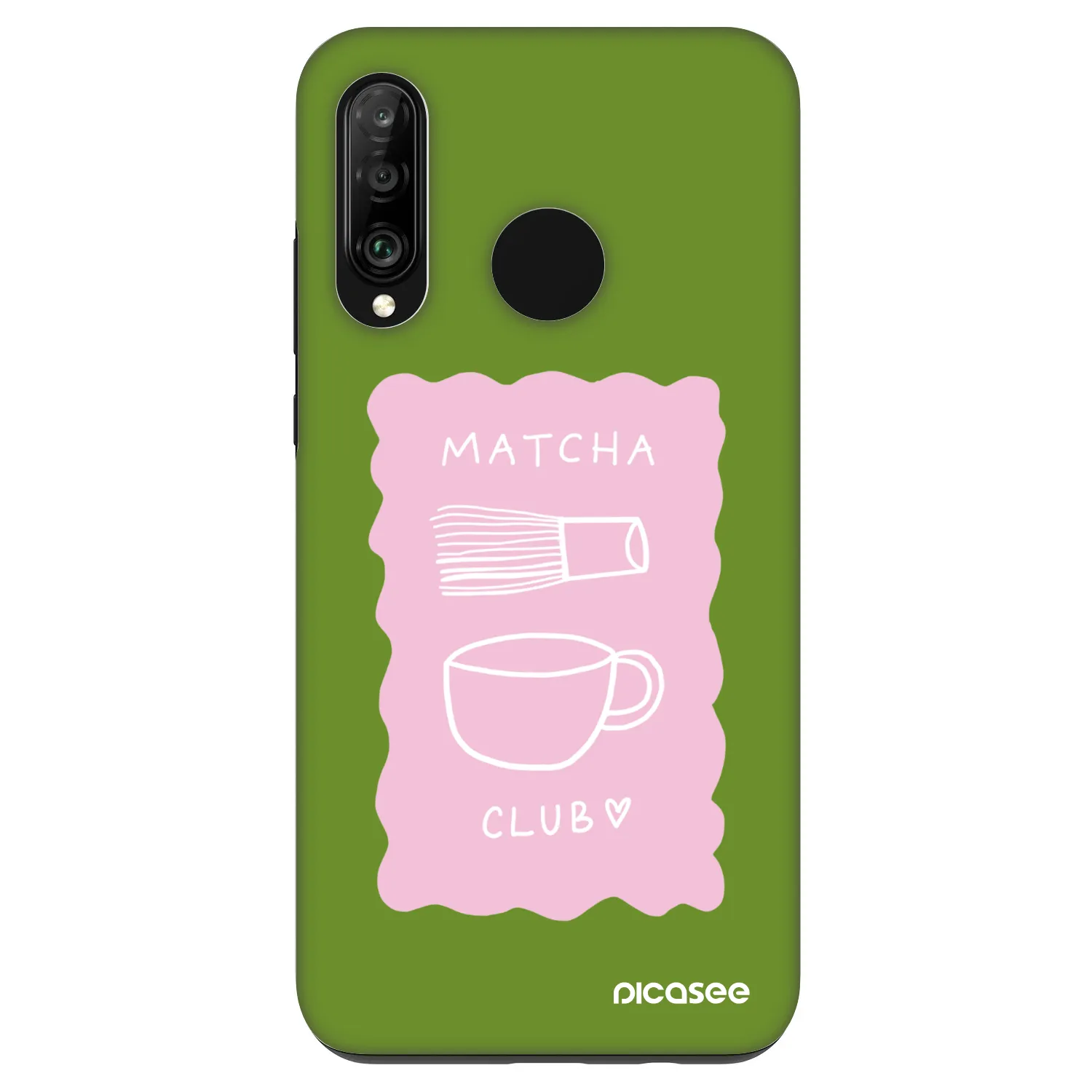 Picasee Fashion Case za Huawei P30 Lite - Matcha club