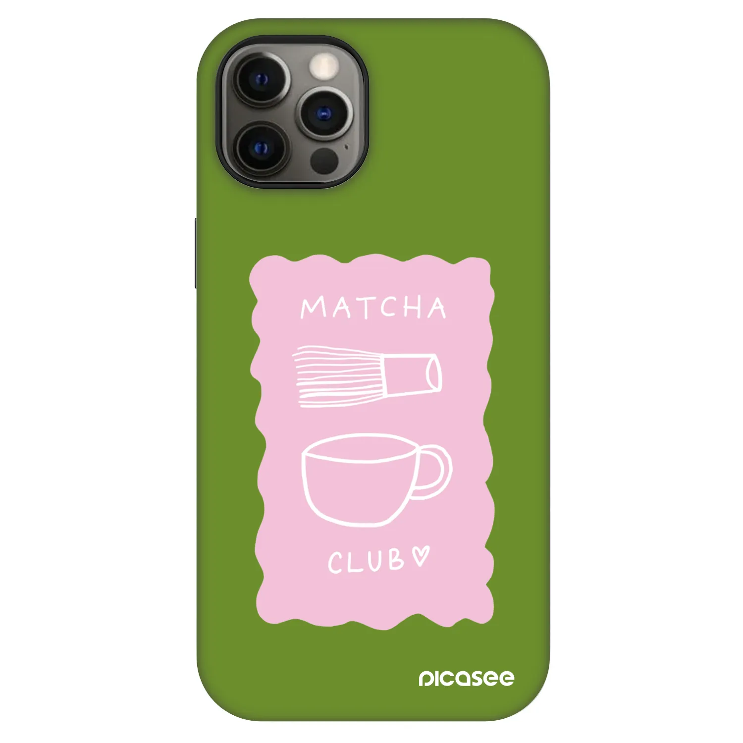Picasee Fashion Case MagSafe za Apple iPhone 12 - Matcha club