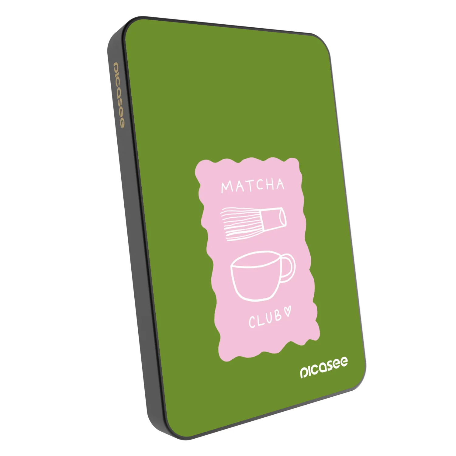 Picasee Prenosna baterija z MagSafe 5 000 mAh Siva - Matcha club