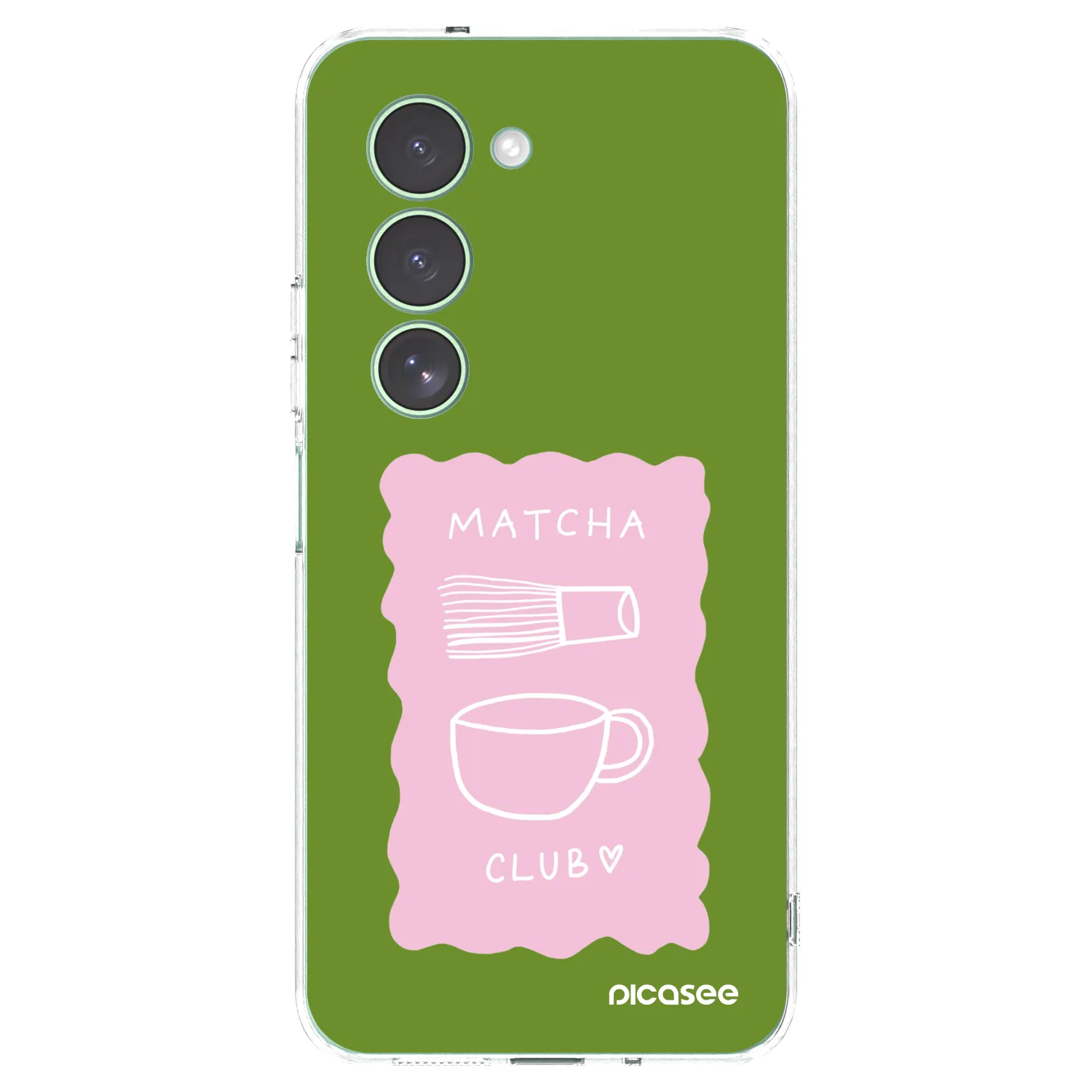 Picasee silikonski prozorni ovitek za Xiaomi Redmi 15 5G - Matcha club