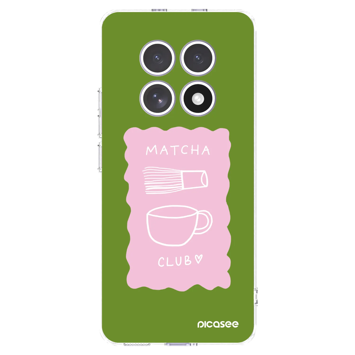 Picasee silikonski prozorni ovitek za Xiaomi Redmi Note 15 4G - Matcha club