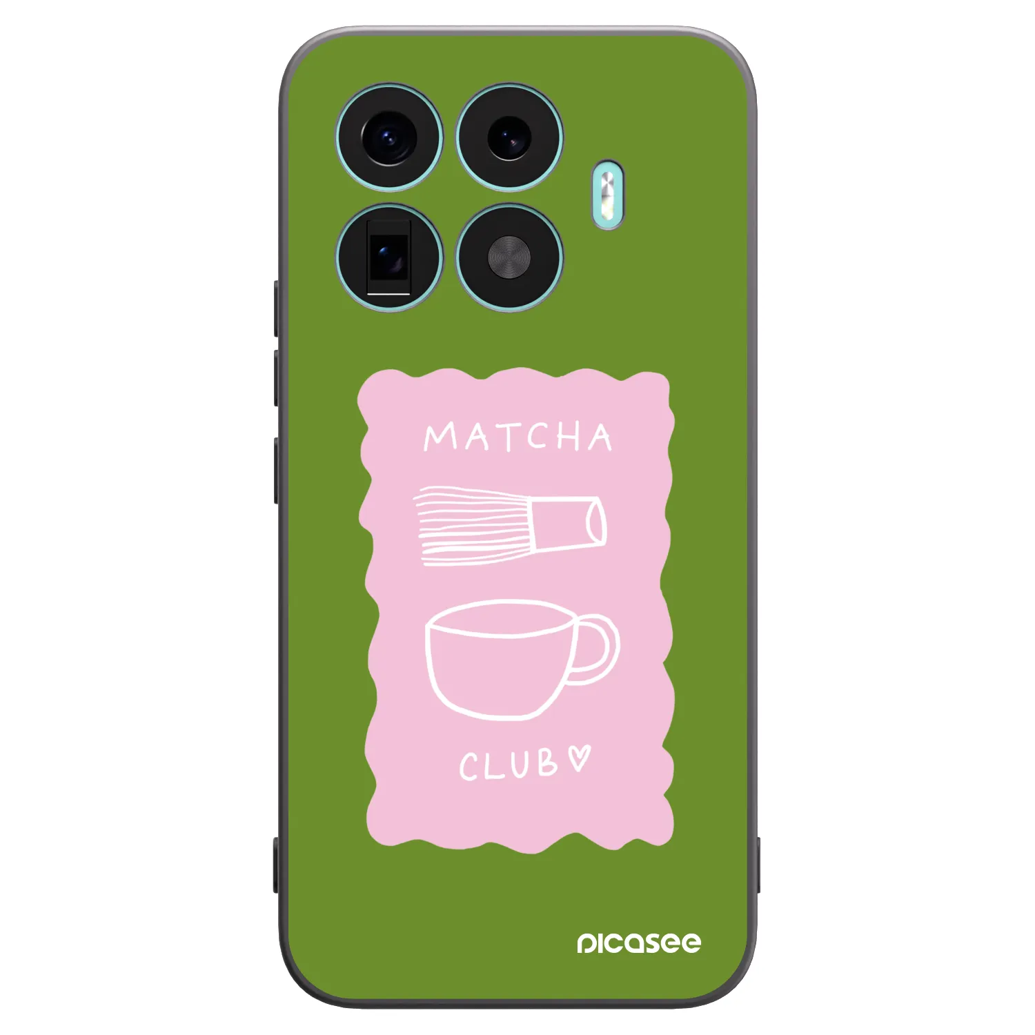 Picasee silikonski črni ovitek za Xiaomi 17T Pro - Matcha club