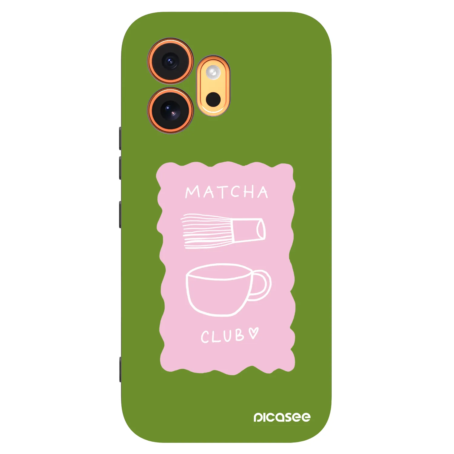 Picasee silikonski črni ovitek za Honor 600 - Matcha club