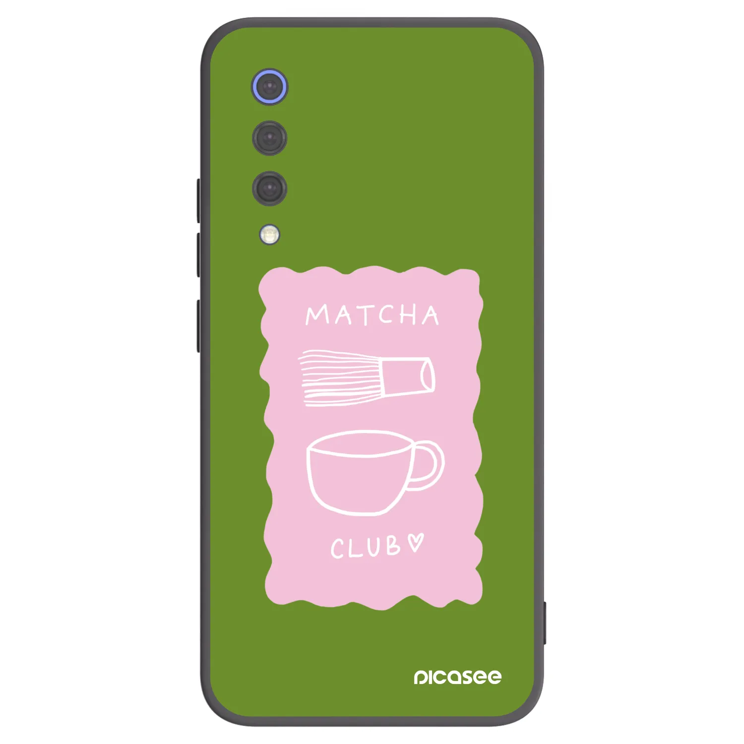 Picasee silikonski črni ovitek za Xiaomi Mi 9 SE - Matcha club
