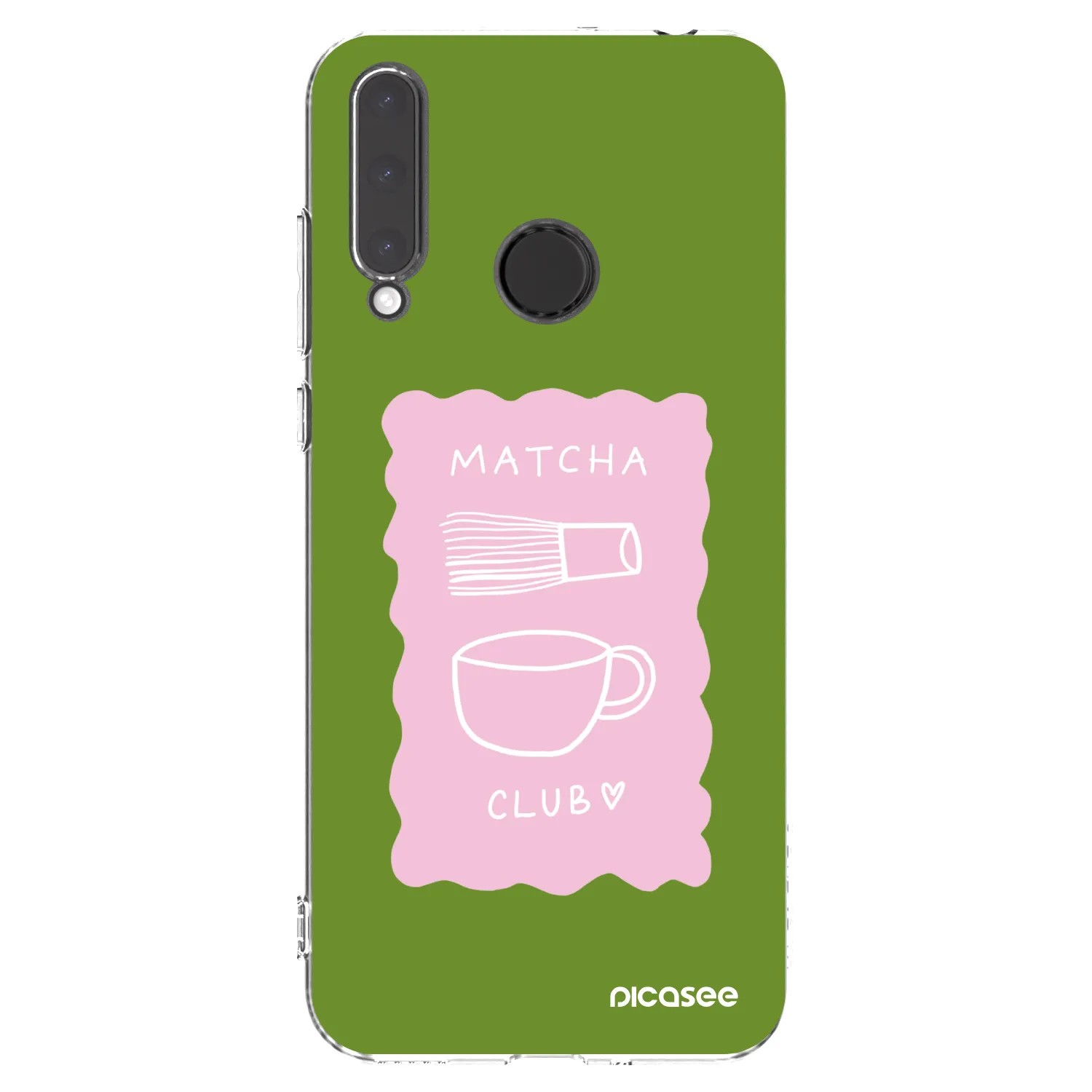 Picasee silikonski prozorni ovitek za Honor 20 Lite - Matcha club