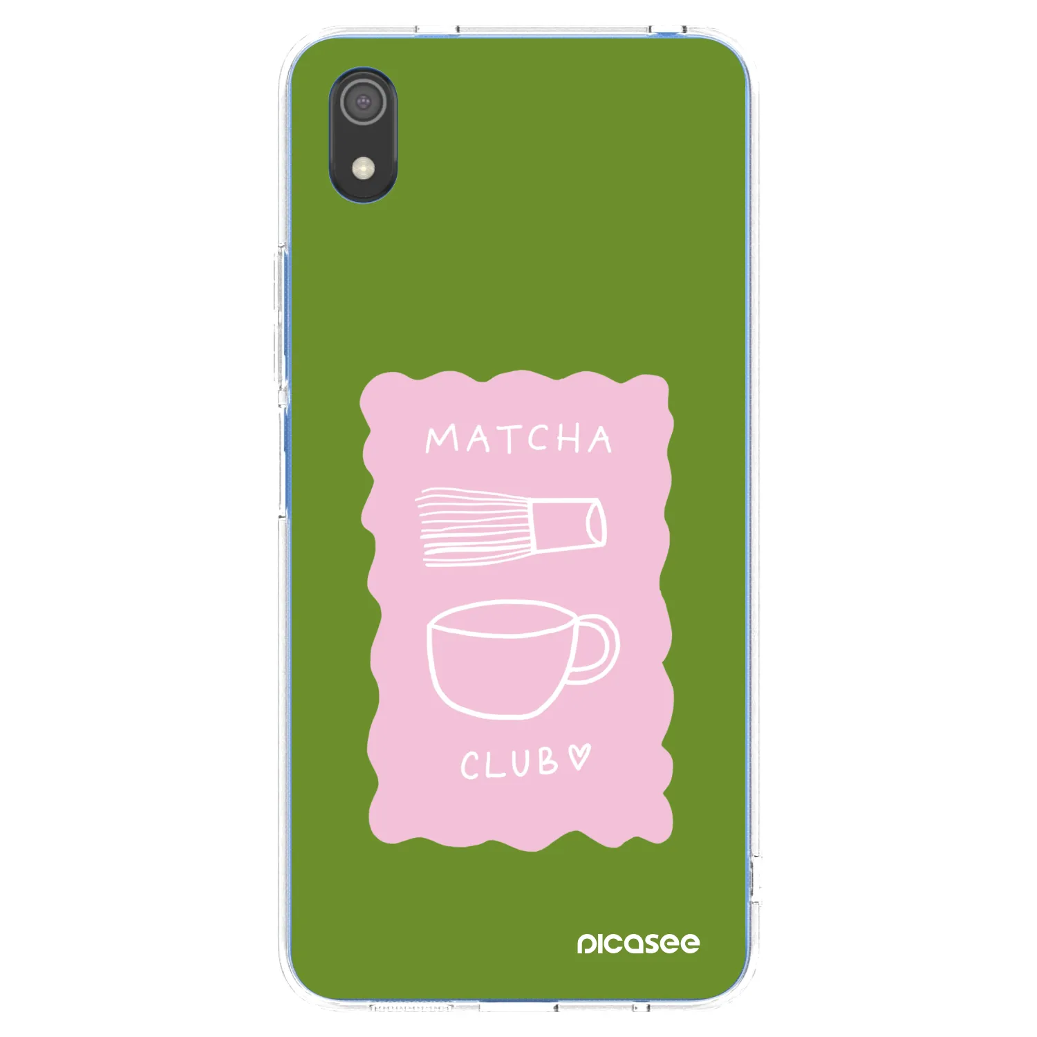 Picasee silikonski prozorni ovitek za Xiaomi Redmi 7A - Matcha club