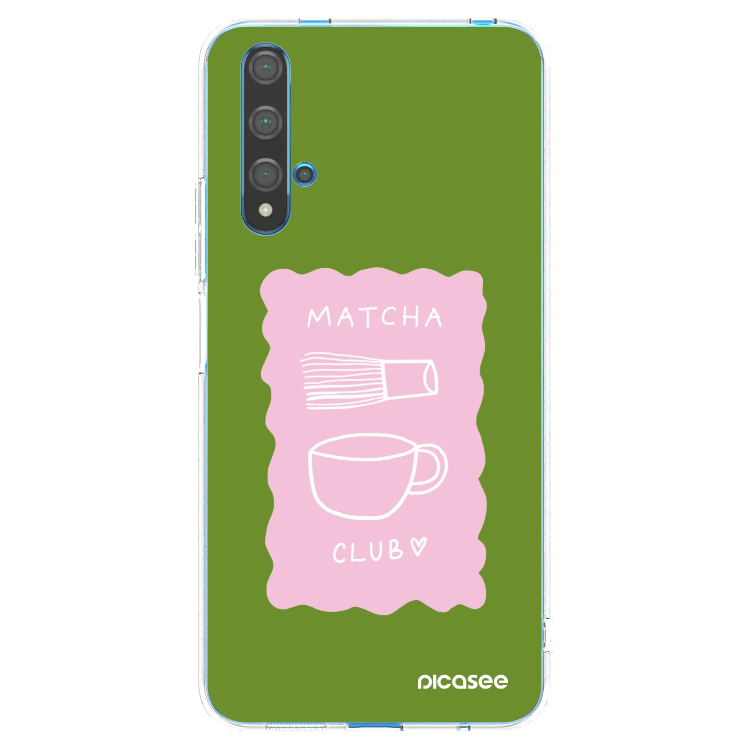 Picasee silikonski prozorni ovitek za Huawei Nova 5T - Matcha club