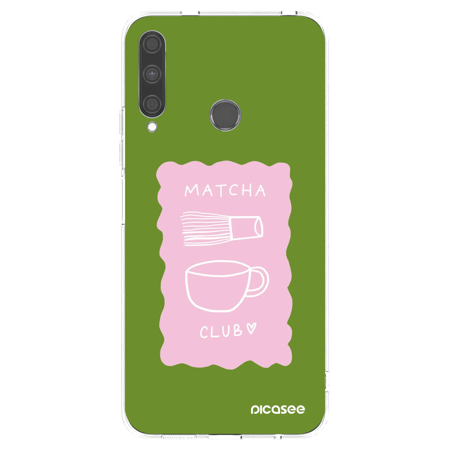 Picasee silikonski prozorni ovitek za Huawei P40 Lite E - Matcha club