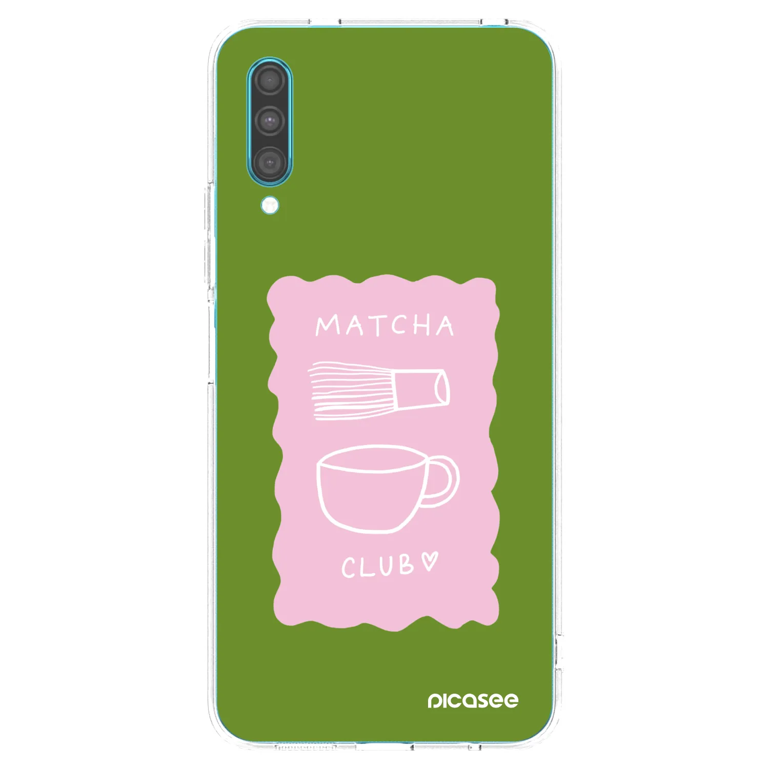 Picasee silikonski prozorni ovitek za Samsung Galaxy A30s A307F - Matcha club