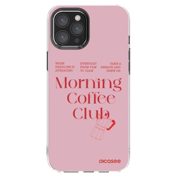 Picasee silikonski prozorni ovitek za Apple iPhone 12 Pro Max - Morning