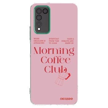 Picasee silikonski prozorni ovitek za Honor 10X Lite - Morning