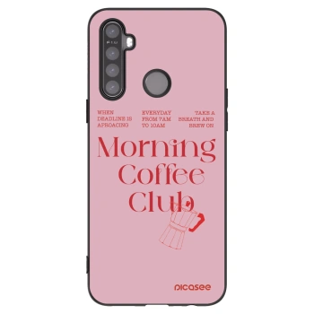 Picasee silikonski črni ovitek za Realme 6i - Morning
