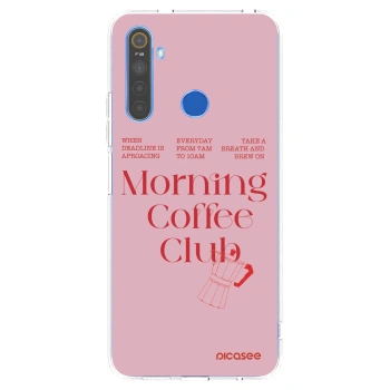 Picasee silikonski prozorni ovitek za Realme 5 - Morning