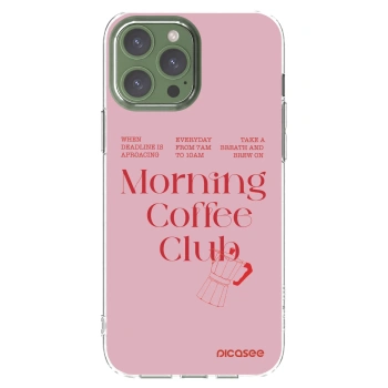 Picasee silikonski prozorni ovitek za Apple iPhone 13 Pro Max - Morning