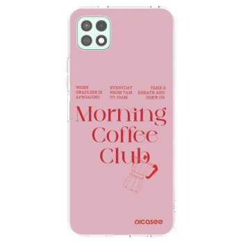 Picasee silikonski prozorni ovitek za Samsung Galaxy A22 A226B 5G - Morning