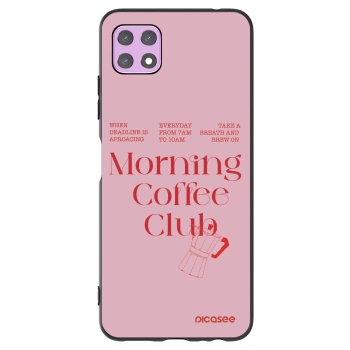 Picasee silikonski črni ovitek za Samsung Galaxy A22 A226B 5G - Morning