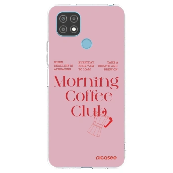 Picasee silikonski prozorni ovitek za Realme C21 - Morning