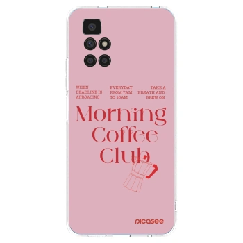 Picasee silikonski prozorni ovitek za Xiaomi Redmi 10 - Morning
