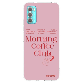 Picasee silikonski prozorni ovitek za Motorola Moto G60 - Morning