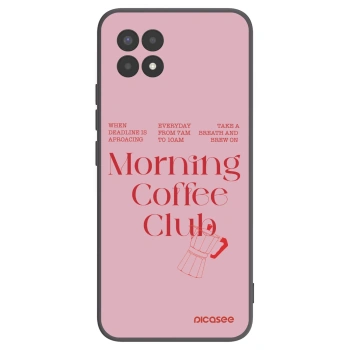 Picasee silikonski črni ovitek za Realme 8i - Morning
