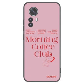 Picasee silikonski črni ovitek za Xiaomi 12 Pro - Morning