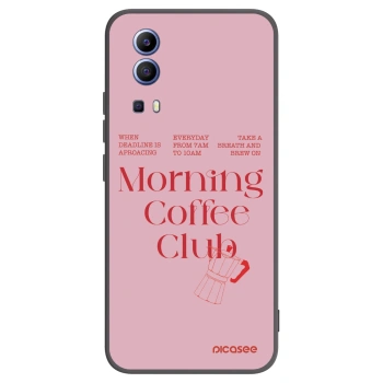 Picasee silikonski črni ovitek za Vivo Y52 5G - Morning