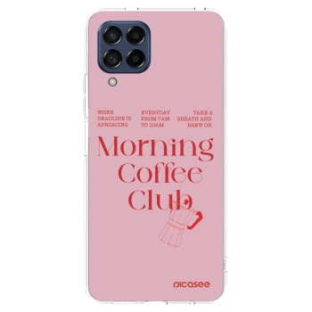 Picasee silikonski prozorni ovitek za Samsung Galaxy M53 5G - Morning