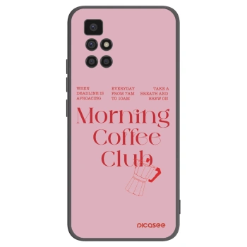Picasee silikonski črni ovitek za Xiaomi Redmi 10 (2022) - Morning