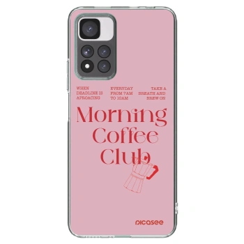 Picasee silikonski prozorni ovitek za Xiaomi Redmi Note 11 Pro+ 5G - Morning